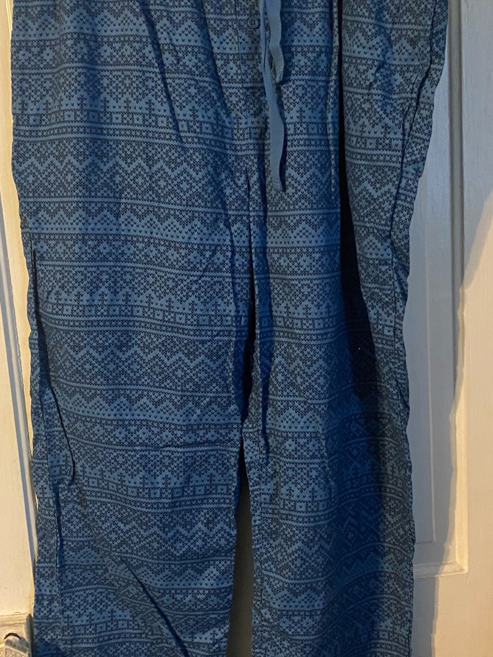 Goodfellow & Co Blue Geometric Sweatpants